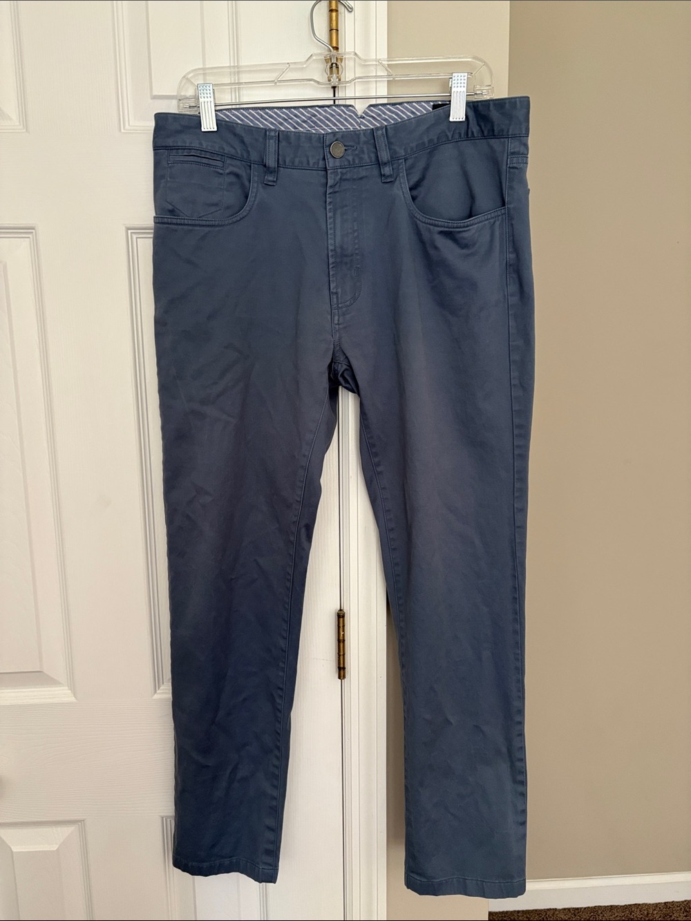 Saks Fifth Avenue Men's blue Chinos